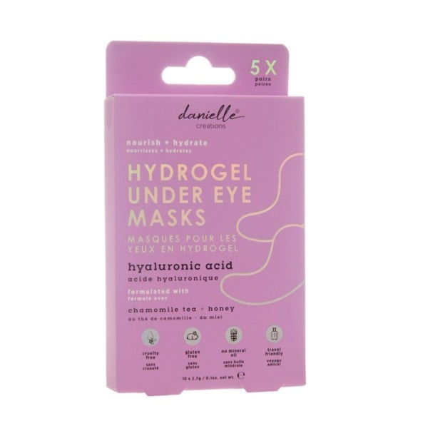 Σετ με 5 ζεύγη Hydrogel Μάσκες ματιών με υαλουρονικό οξύ